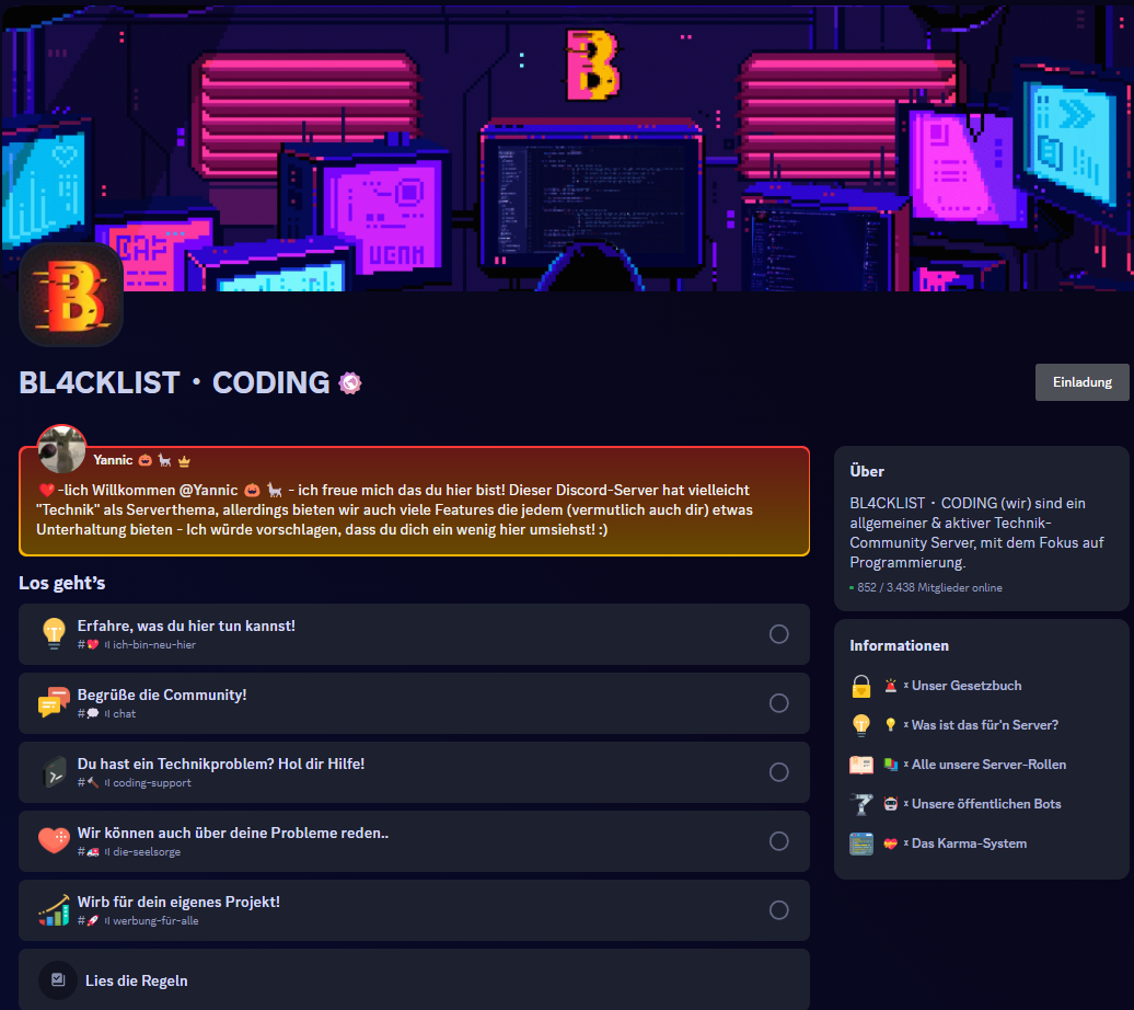 Der Bl4cklist.de Discord-Server (Einführung)